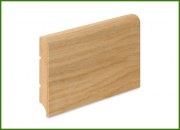 MDF skirting board veneered with oak veneer 100 * 16 R1 PLUS - moisture resistant kopia
